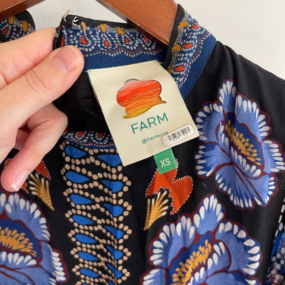 FARM Rio Multicolor Long Sleeve Dress - Picture 9 of 11